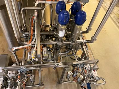 Übersichtsbild von Alfa laval pneumatic valve station